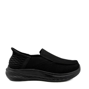 Mocasines Deportivos de Lona para Hombre Calzado Confort Slip-On