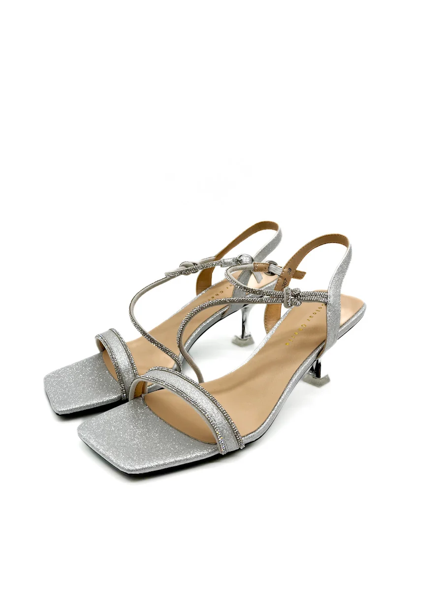 Sandalias Fiesta Tiras Cruzadas Strass Referencia 588367 - Imagen 5
