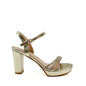 Sandalias Fiesta Plataforma  W6899