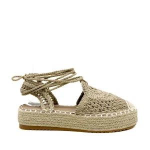 Esparteñas con Plataforma Crochet NK507