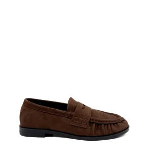 Mocasines Planos de Antelina para Mujer - Calzado Casual y Elegante