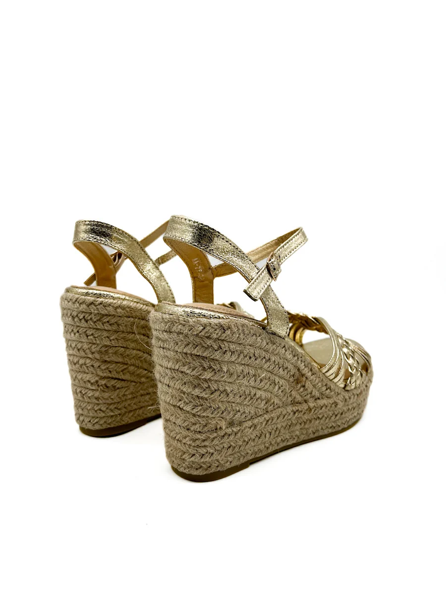 Sandalias Cuña Yute Mujer AA27 - Imagen 5