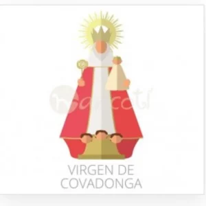 Virgen de Covadonga Gargantilla Pequeña