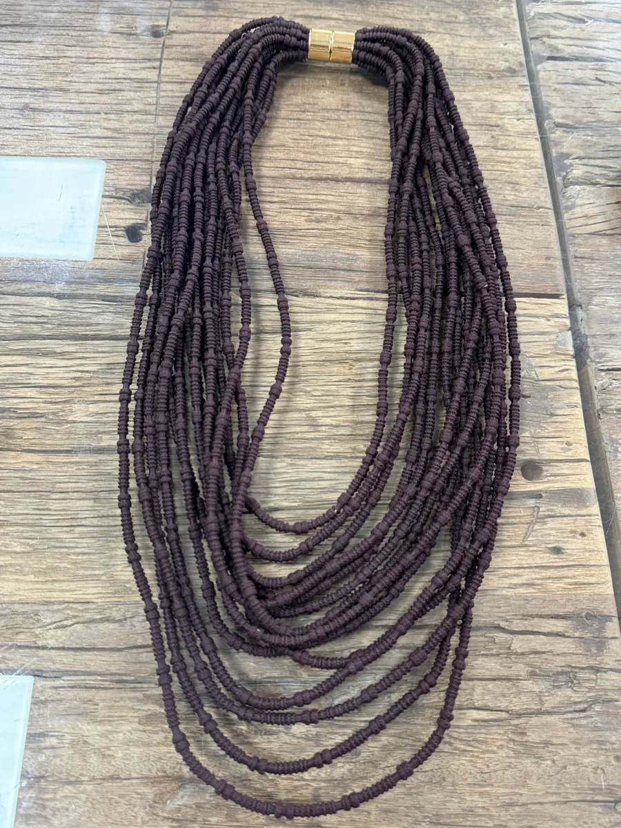 Collar Multi Cuerdas 4 Colores - Imagen 6