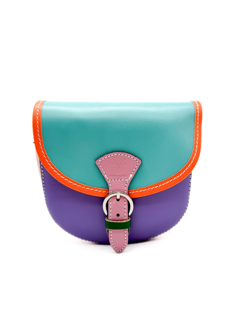 Bolso de Piel con Diseño Colorido y Exclusivo - Imagen 2