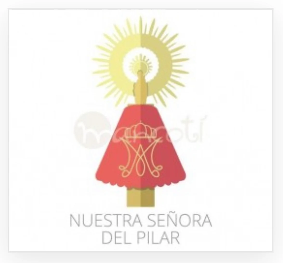 Virgen del Pilar Gargantilla - Imagen 2