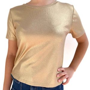Camisetas metalizado