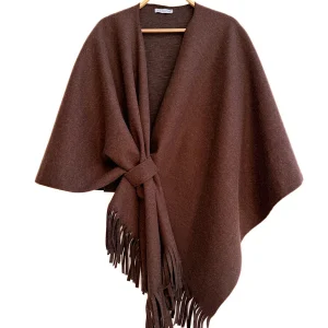 Poncho con Flecos