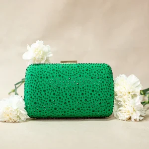 Clutch Diamond Verde