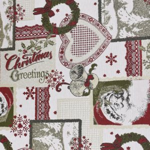 Tejido Jacquard Navidad Nº6