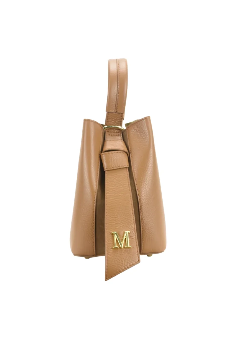 Bolso Bombonera Sophia Camel - Imagen 3