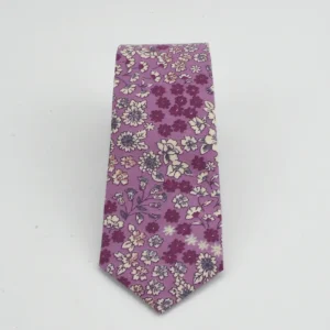 Corbata Rosa Flores