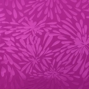 Tejido Fiesta Jacquard Seda Buganvilla