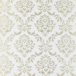 Tejido Gobelino Dibujo Floral Dorado Nº2