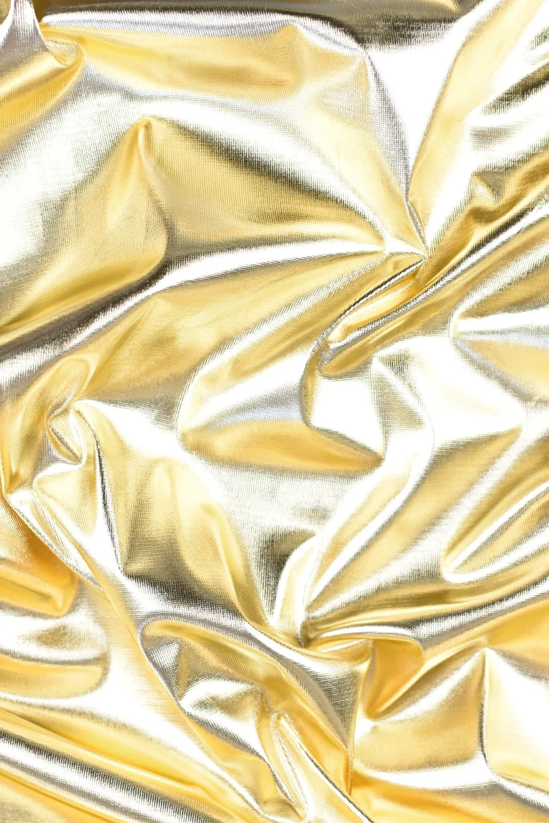 Tejido Dorado Metalizado - Imagen 2