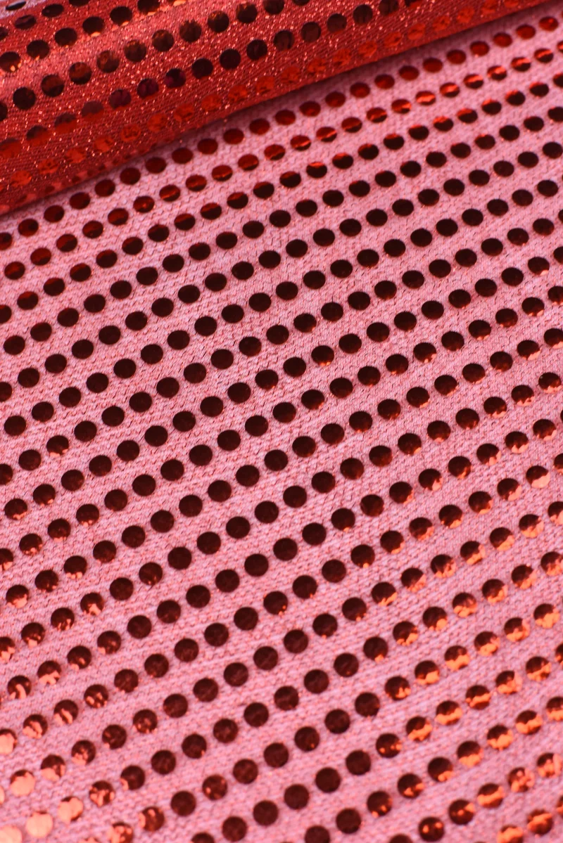 Tejido Brillo Rojo - Imagen 3