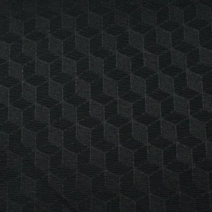 Tejido Jacquard Cubo Negro