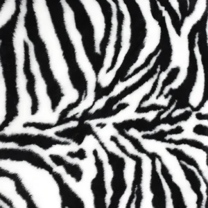 Tejido Peluche Zebra