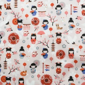 Tejido Popelín Japón