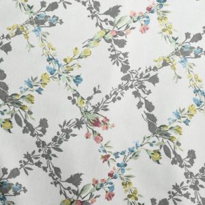 Tejido Jacquard Flor Multicolor