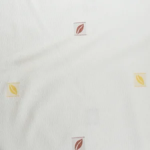 Tejido Jacquard Hoja Amarilla