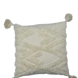 Cojín Flecos Blanco