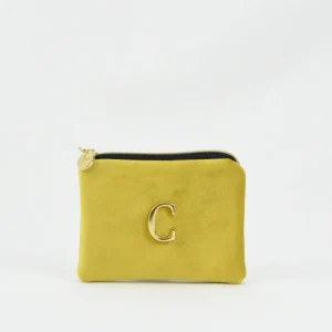 TARJETERO-MINI MONEDERO PERSONALIZADO AMARILLO