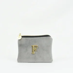 TARJETERO-MINI MONEDERO PERSONALIZADO GRIS