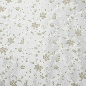 Tejido Jacquard Flor Tostada