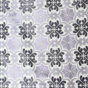 Tejido Jacquard Adorno Morado