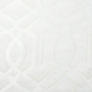 Tejido Jacquard Acolchado Beige Dibujo