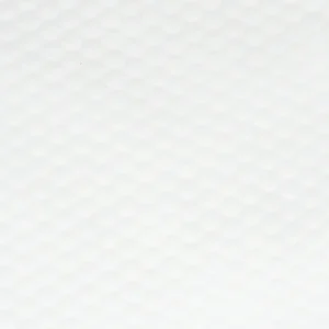 Tejido Jacquard Acolchado Blanco Lunares