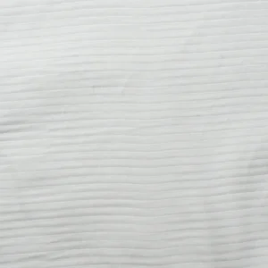 Tejido Jacquard Acolchado Rayas Rosa Claro