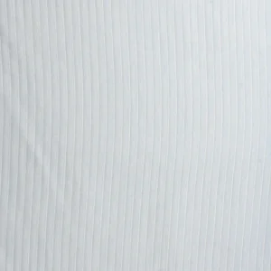 Tejido Jacquard Acolchado Rayas Azul Claro