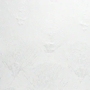 Tejido Fiesta Dibujo Blanco Brillo