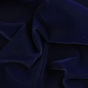 Tejido Terciopelo Azul Marino
