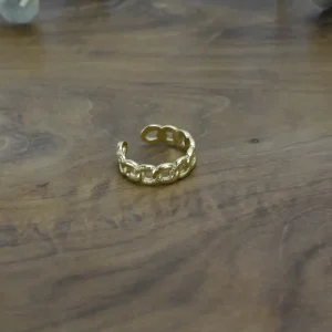 Anillo Acero Cadena
