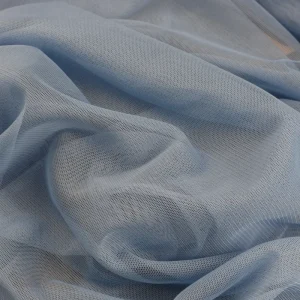 Tejido Tul  Azul Medio