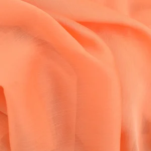 Tejido Gasa Naranja Pastel