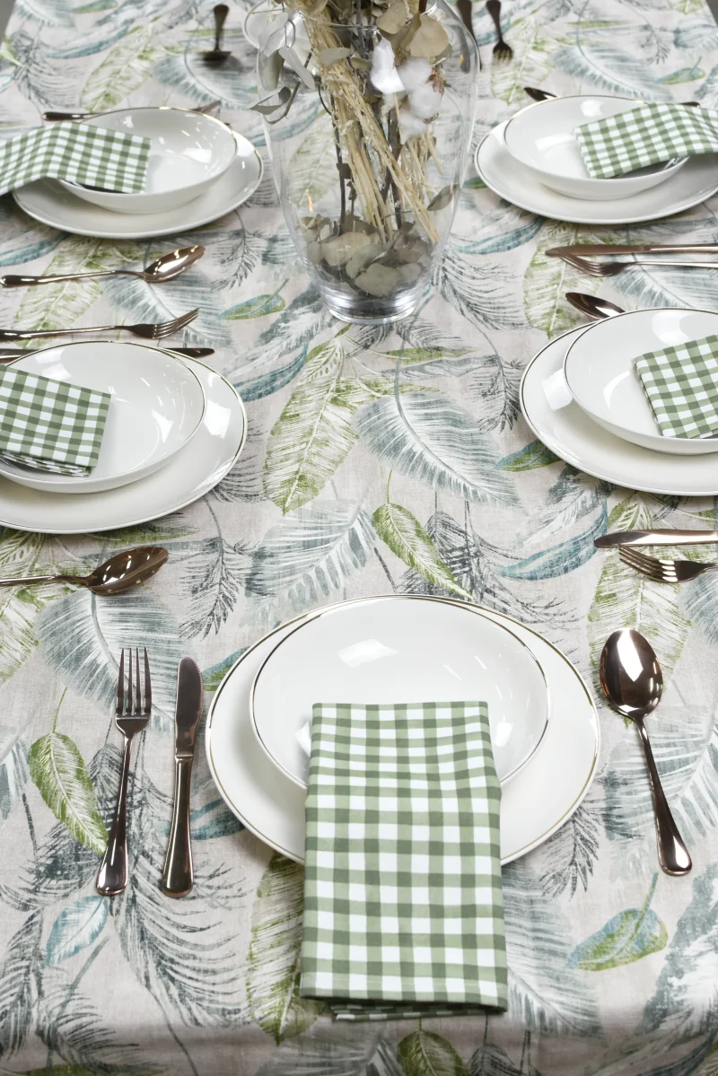 Mantel Hojas Tropicales - Imagen 4