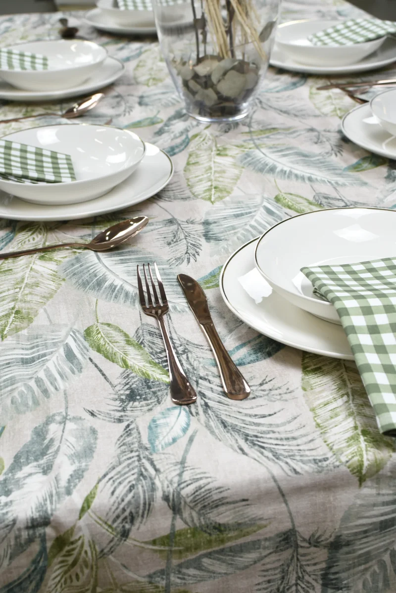 Mantel Hojas Tropicales - Imagen 5