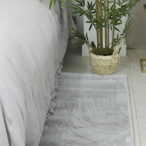 Alfombra Pelo Gris