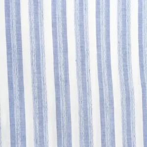Tejido Fiesta Raya Ancha Azul