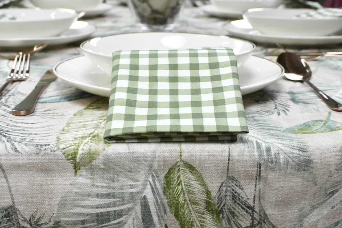 Mantel Hojas Tropicales - Imagen 8