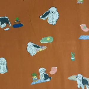 Tejido Fiesta Perro