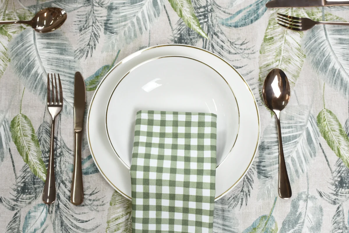 Mantel Hojas Tropicales - Imagen 2
