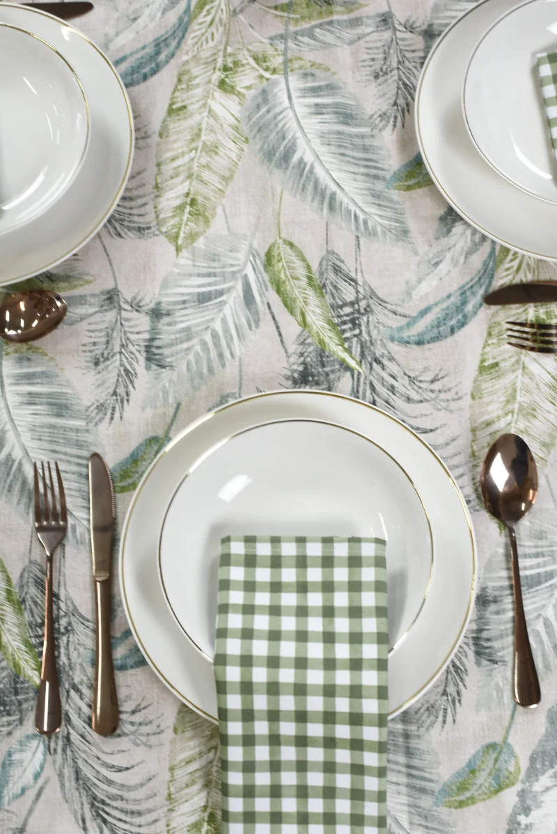 Mantel Hojas Tropicales - Imagen 3