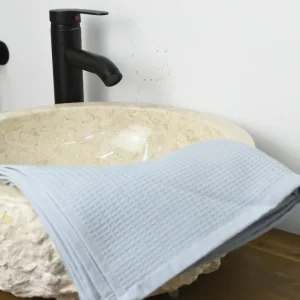 Toalla Lavabo Panal Abeja Azul