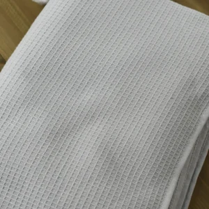 Toalla Baño Panal Abeja Gris