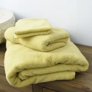 Toalla Baño Amarillo suave